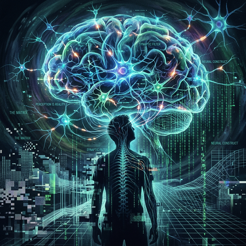 Abstract neurons representing perception and reality